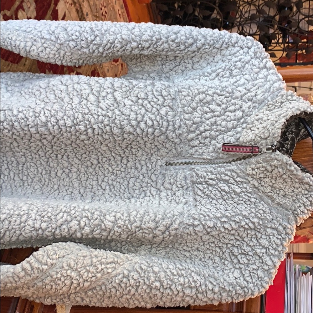 Fluffy jacket